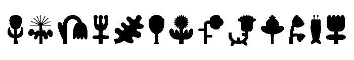 Flora Seed Font UPPERCASE