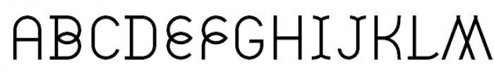 Flox Regular Font UPPERCASE