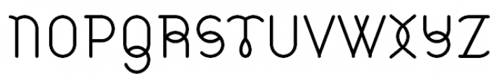 Flox Rounded Regular Font UPPERCASE