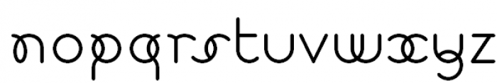 Flox Rounded Regular Font LOWERCASE