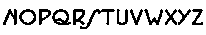 FLW Eaglefeather Black Font UPPERCASE