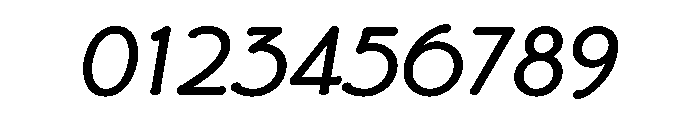 FLW Eaglefeather Bold Italic Font OTHER CHARS
