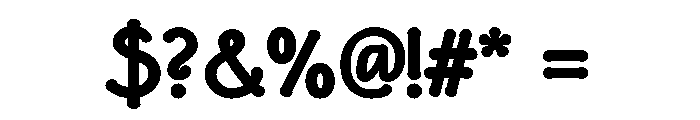 FLW Eaglefeather Informal Black Font OTHER CHARS