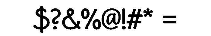 FLW Eaglefeather Informal Bold Font OTHER CHARS