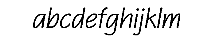 FLW Eaglefeather Regular Italic FONT