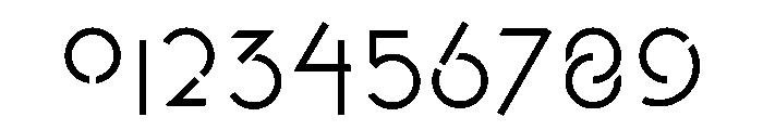 FLW Exhibition Regular Font OTHER CHARS