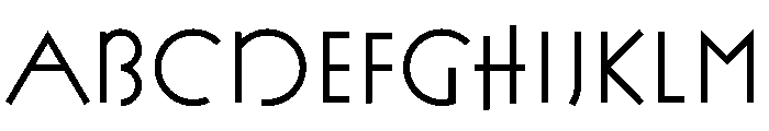 FLW Exhibition Regular FONT