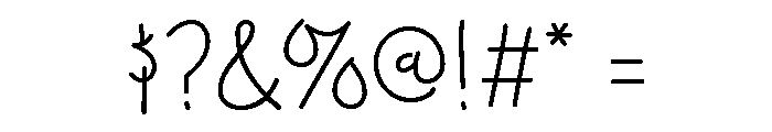 FLW Midway One Font OTHER CHARS