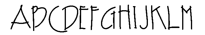 FLW Midway One Font UPPERCASE