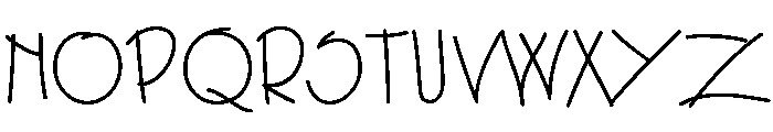 FLW Midway One Font UPPERCASE
