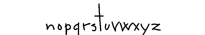 FLW Midway One Font LOWERCASE