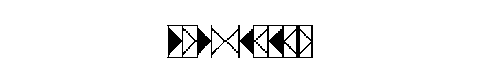 FLW Midway Ornaments Font OTHER CHARS