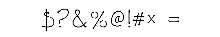 FLW Terracotta Alternates Font OTHER CHARS