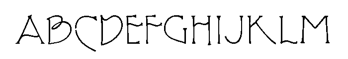 FLW Terracotta Alternates Font UPPERCASE