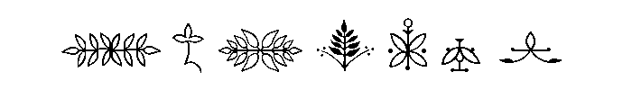 FLW Terracotta Extras FONT