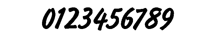 Flash Regular Font OTHER CHARS