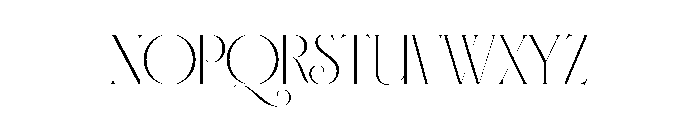 Fleur Display Font LOWERCASE