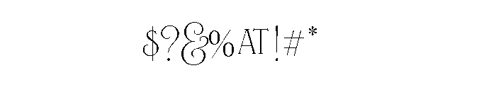 Fleur Regular Font OTHER CHARS