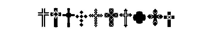 Fleurcross Regular Font OTHER CHARS