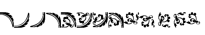 Fleurons Granjon FONT