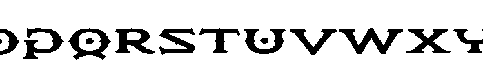 Flexion Black Font UPPERCASE