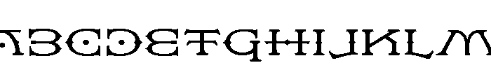 Flexion Medium Font UPPERCASE
