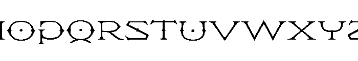 Flexion Regular Font UPPERCASE