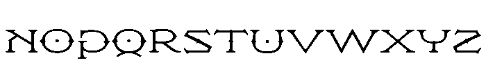 Flexion Regular Font LOWERCASE