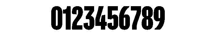 Flexoplex Compressed Black Font OTHER CHARS