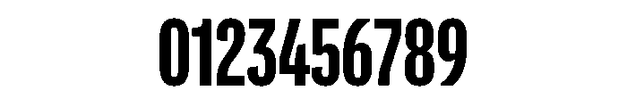 Flexoplex Compressed Bold Font OTHER CHARS