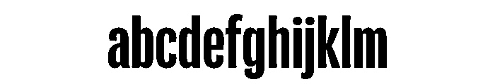 Flexoplex Compressed Bold FONT