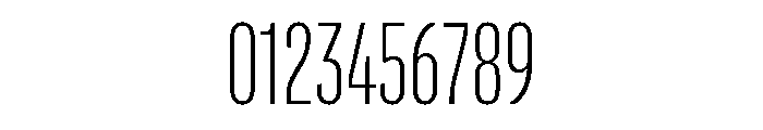 Flexoplex Compressed Light Font OTHER CHARS