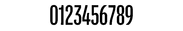 Flexoplex Compressed Medium Font OTHER CHARS