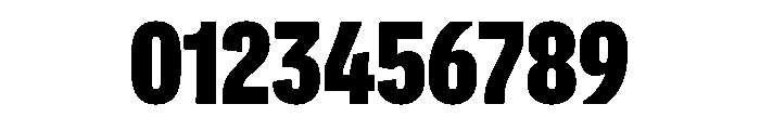 Flexoplex Condensed Black Font OTHER CHARS
