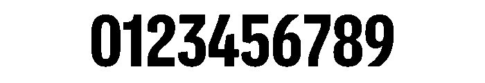 Flexoplex Condensed Bold Font OTHER CHARS