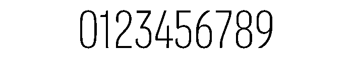 Flexoplex Condensed Light Font OTHER CHARS