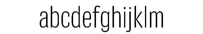 Flexoplex Condensed Light FONT