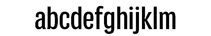 Flexoplex Condensed Medium FONT