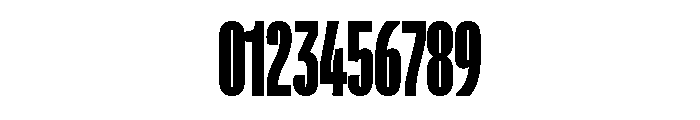 Flexoplex Extra Compressed Black Font OTHER CHARS