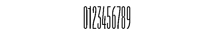 Flexoplex Extra Compressed Light Font OTHER CHARS