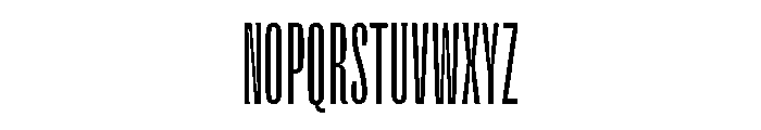 Flexoplex Extra Compressed Regular Font UPPERCASE