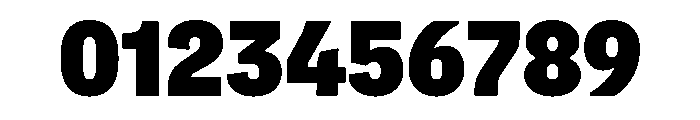 Flexoplex Narrow Black Font OTHER CHARS