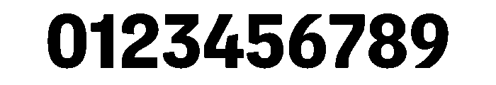 Flexoplex Narrow Bold Font OTHER CHARS