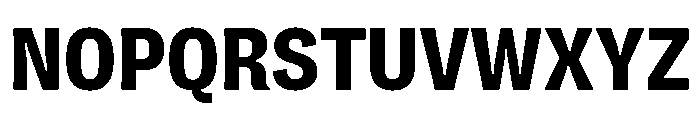 Flexoplex Narrow Bold Font UPPERCASE