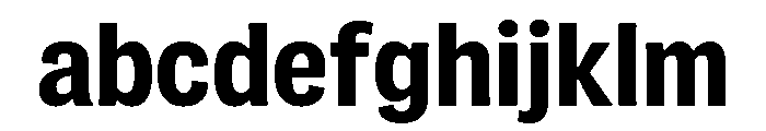 Flexoplex Narrow Bold FONT