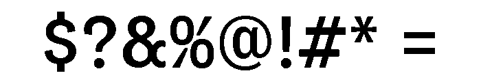 Flexoplex Narrow Medium Font OTHER CHARS