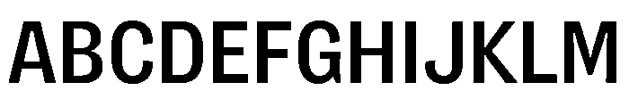 Flexoplex Narrow Medium Font UPPERCASE