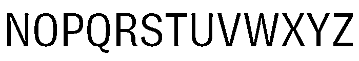Flexoplex Narrow Regular Font UPPERCASE