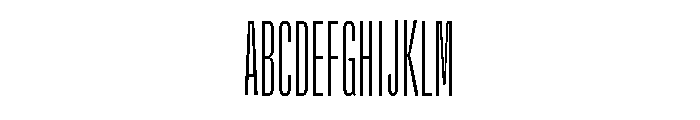 Flexoplex Font UPPERCASE