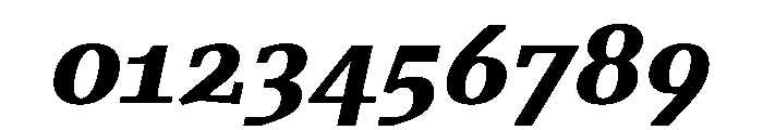 Fleya Bold Italic Font OTHER CHARS